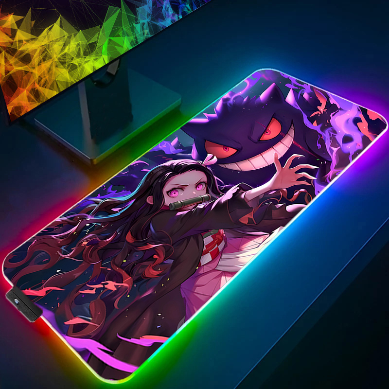 Tech Accessories For Office Desk - RGB Large Mouse Pad Office Desk
