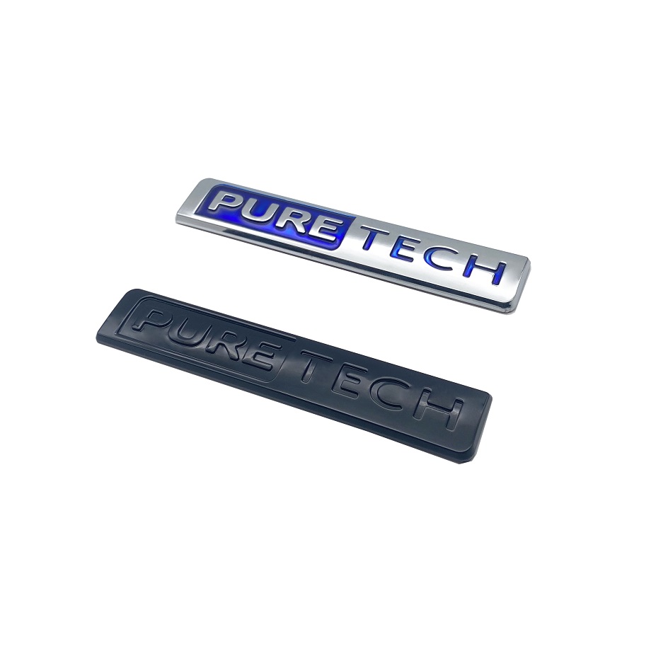 Tech Accessories Logo - ABS Letters PURE TECH Emblem for