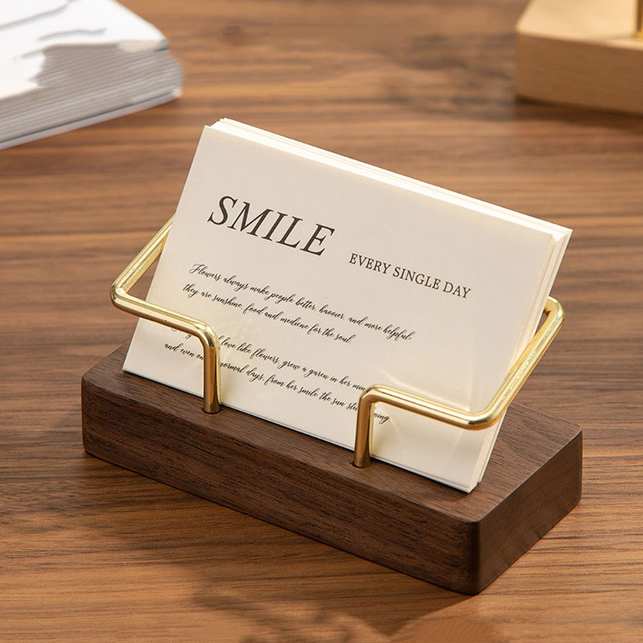 Tech Accessories For Office Desk - Business Card Holder Organizer Office Desk