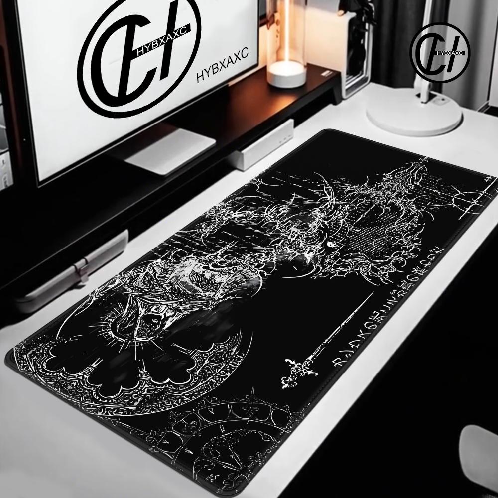 Black White Cybersigilism Desk - Tech Accessories For Office Desk recension och pris