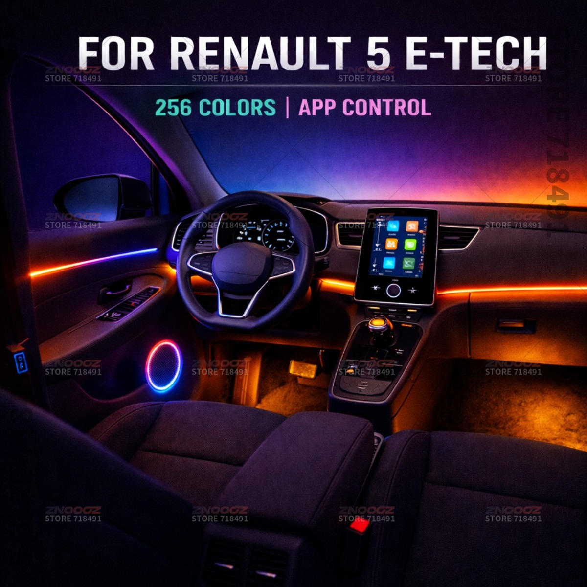 22in1 RGB Car Interior Acrylic - Tech Lighting Accessories recension och pris