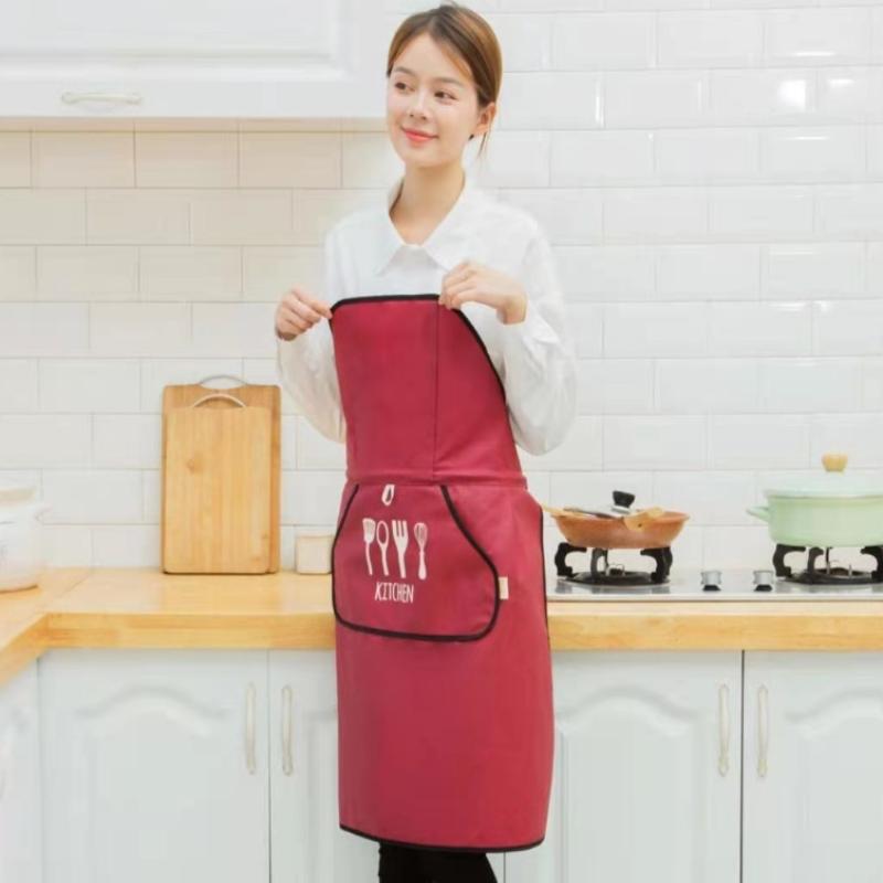 Korean Style Auto No-Tie Apron - Tech Accessories Logo recension och pris