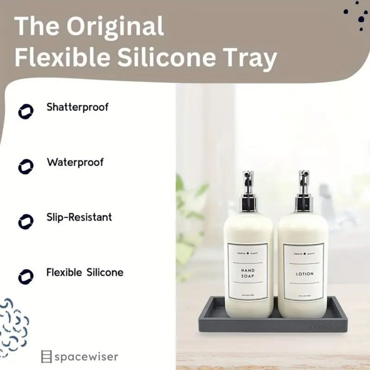 Multi-Purpose Silicone Desk Tr - Tech Accessories For Office Desk recension och pris