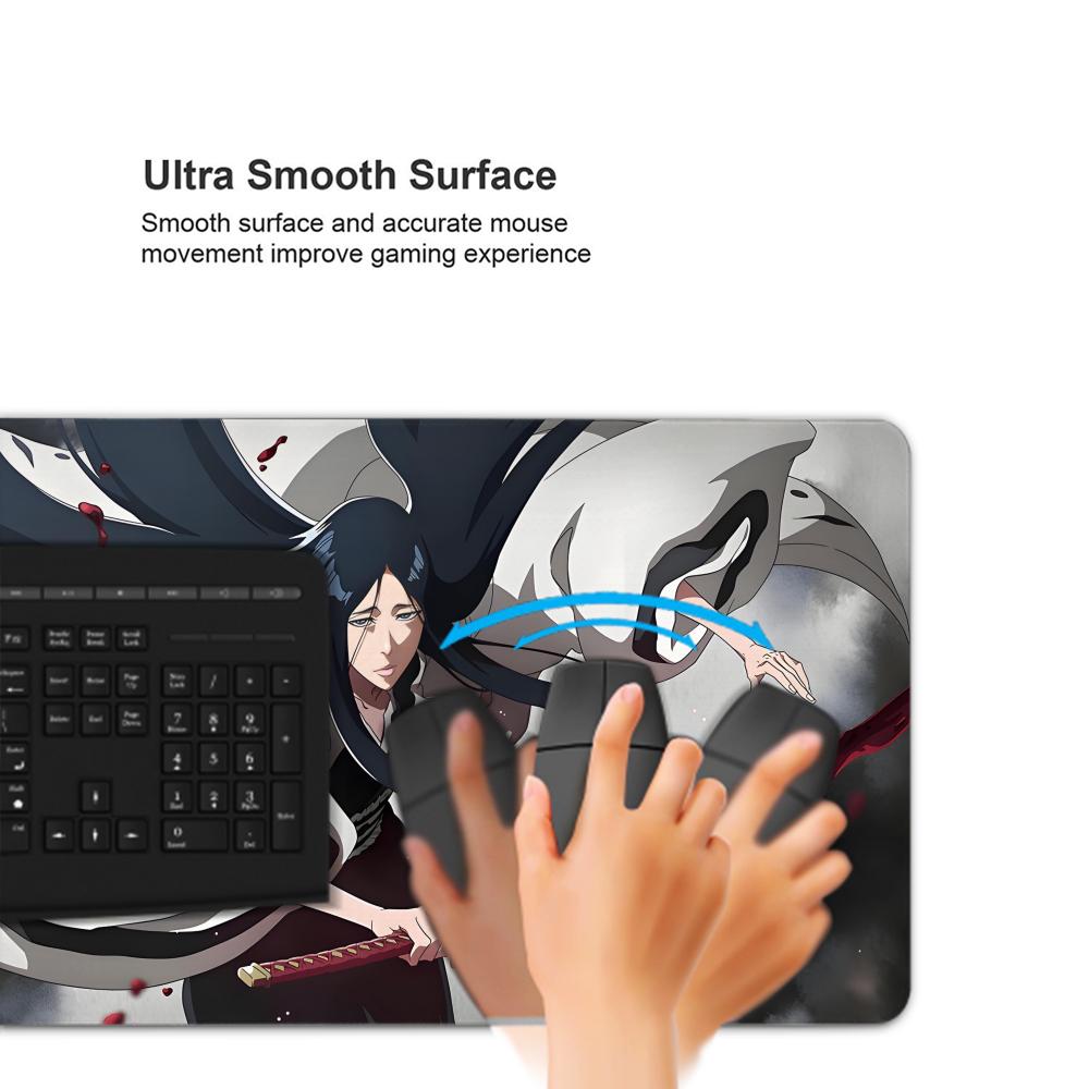 Large Mouse Pad black white An - Tech Accessories For Office Desk recension och pris