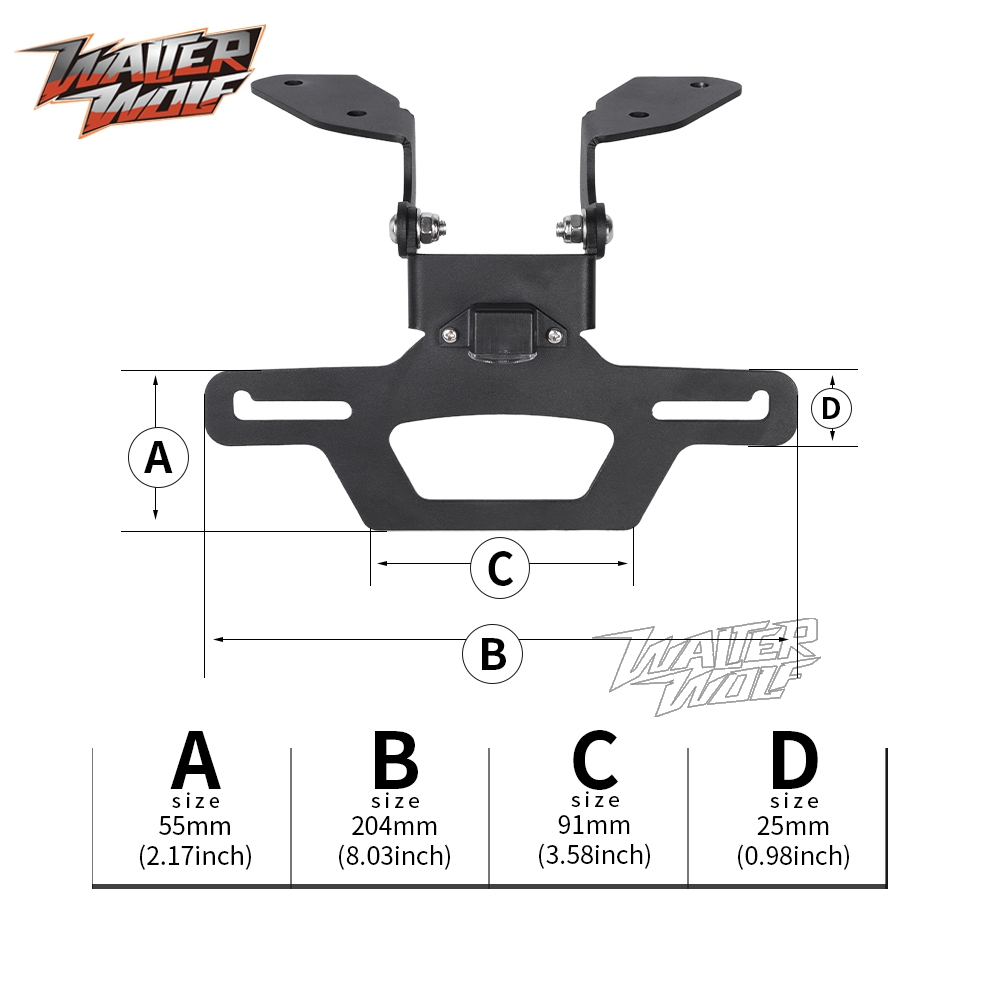 Rear Tail Tidy Registration Fr - Tech Lighting Accessories recension och pris