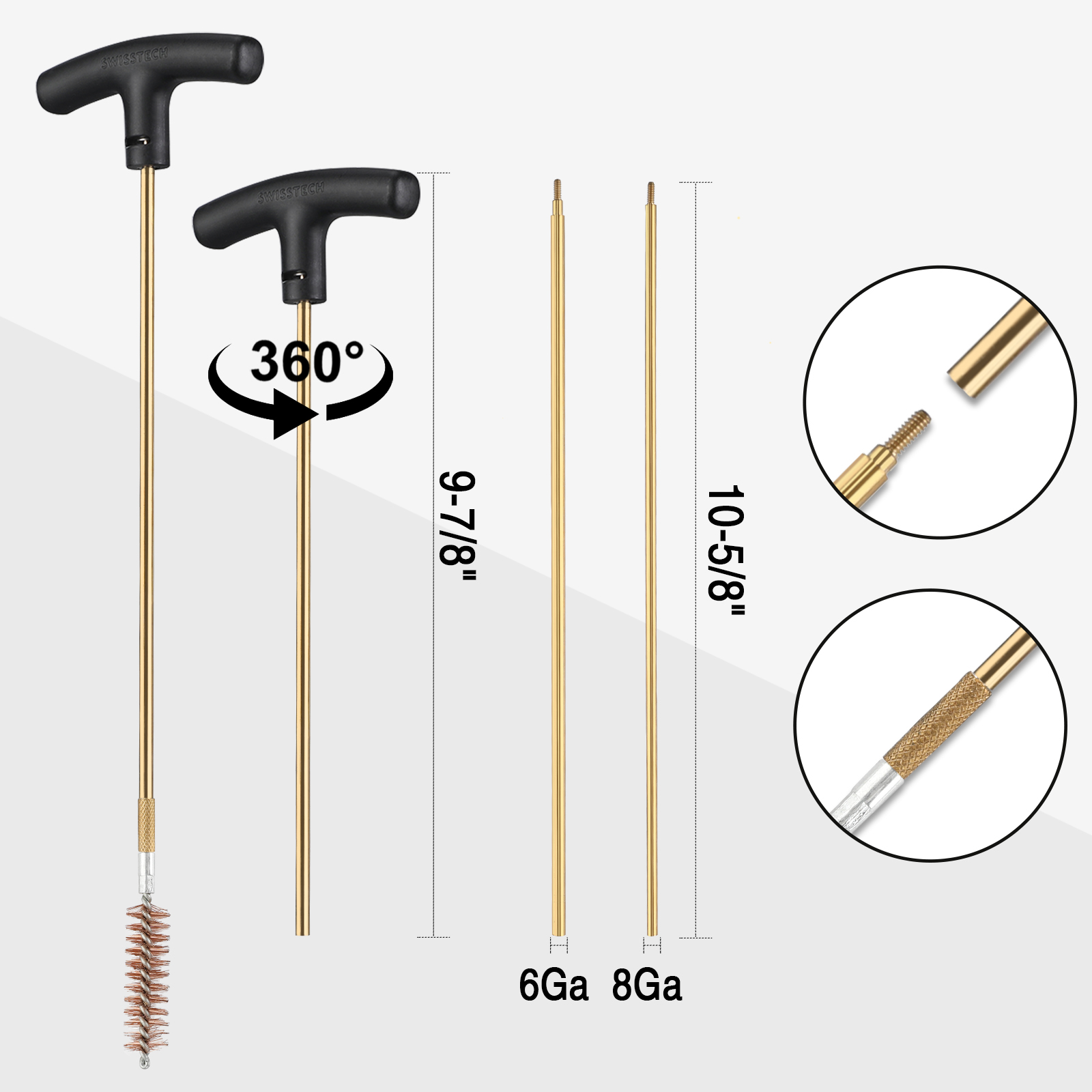 SWISS+TECH 54PCS Gun Cleaning  - Universal Tech Accessories recension och pris