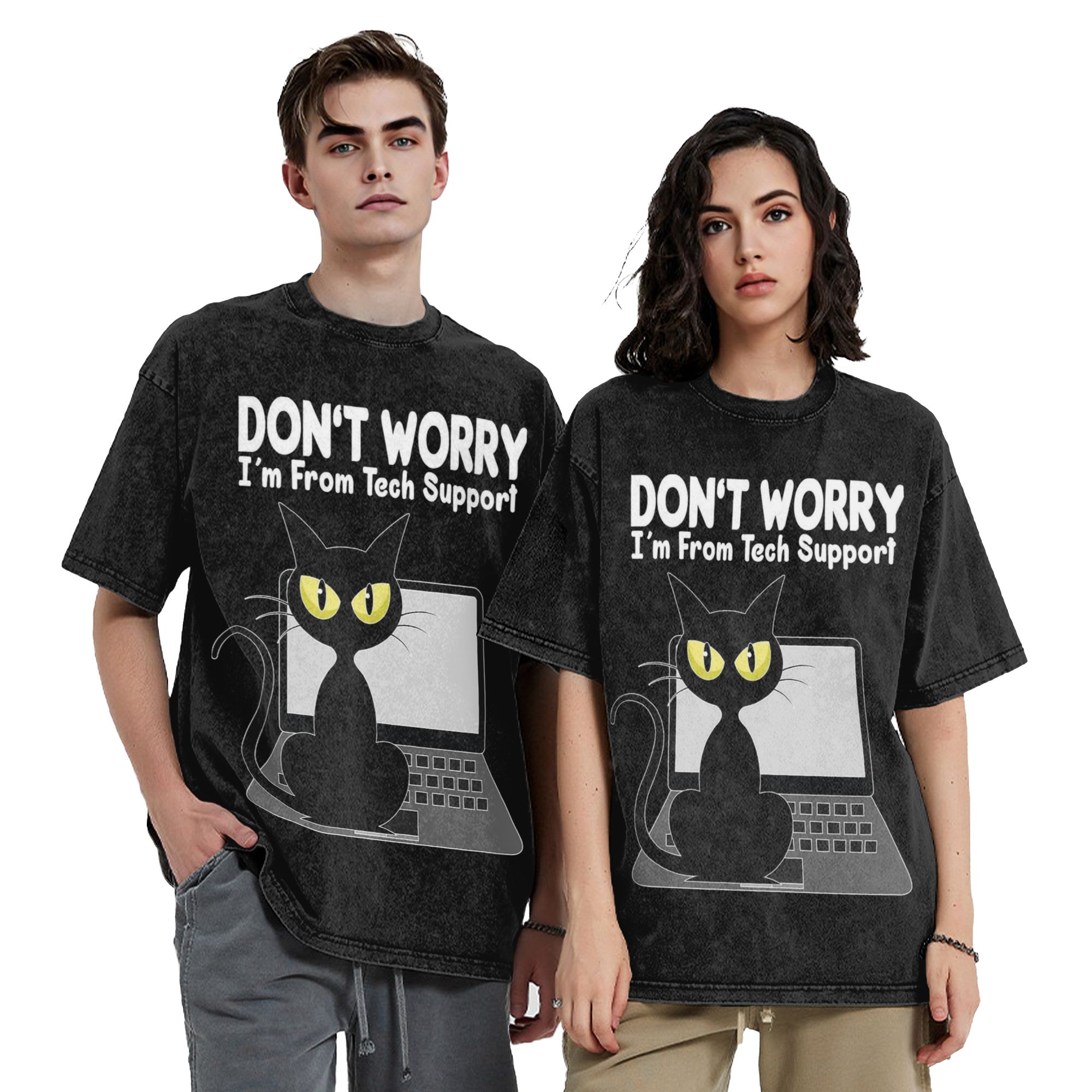 Men Women Wased T-shirts Don't - Tech Neck Accessories recension och pris