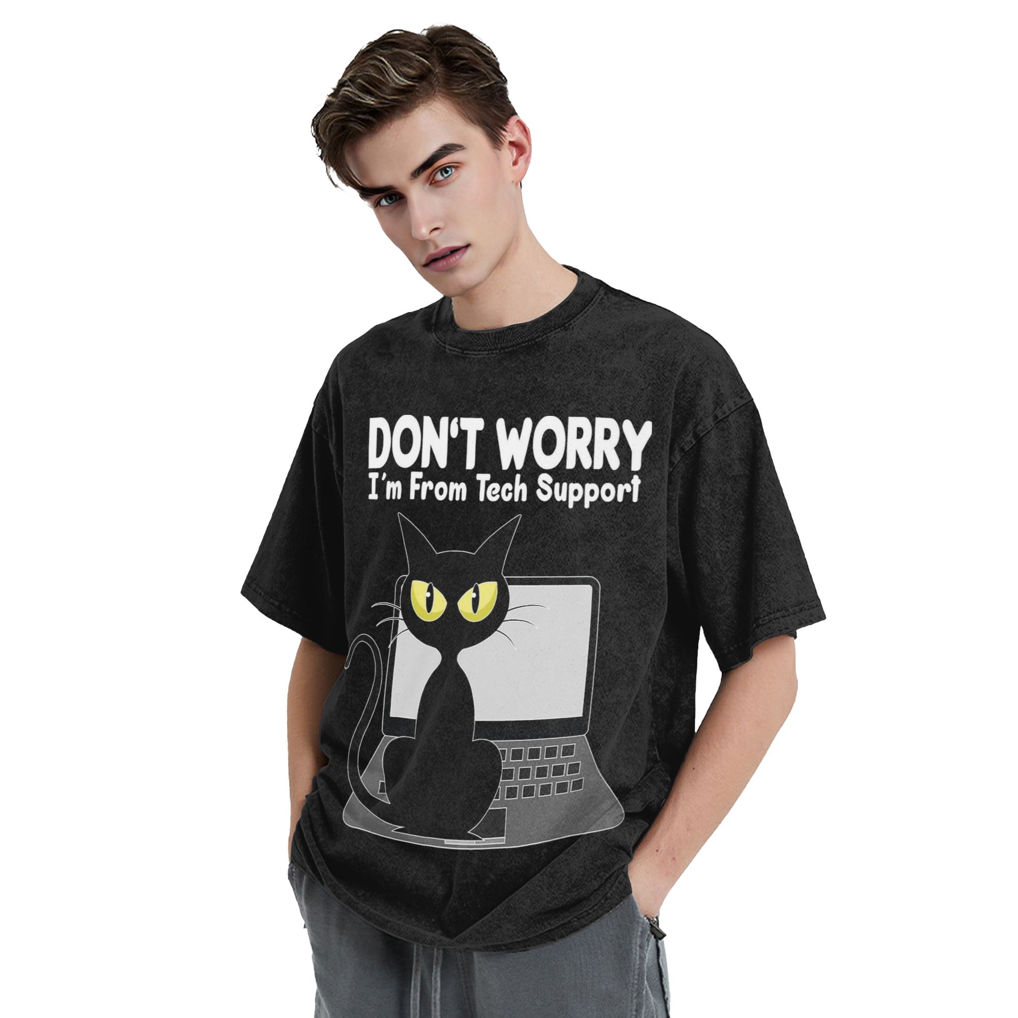Men Women Wased T-shirts Don't - Tech Neck Accessories recension och pris