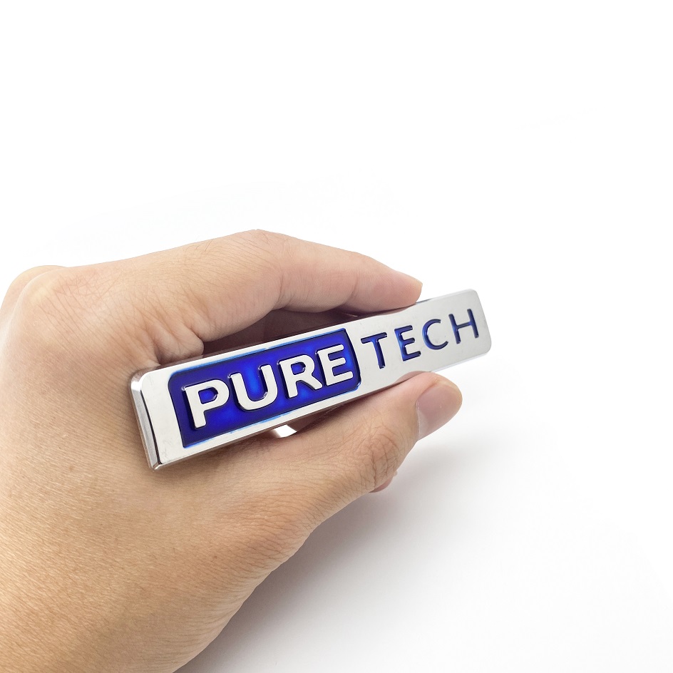 ABS Letters PURE TECH Emblem f - Tech Accessories Logo recension och pris
