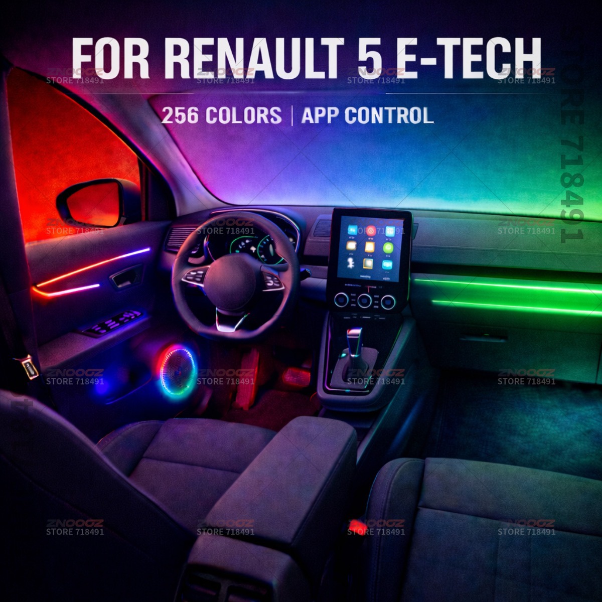 22in1 RGB Car Interior Acrylic - Tech Lighting Accessories recension och pris