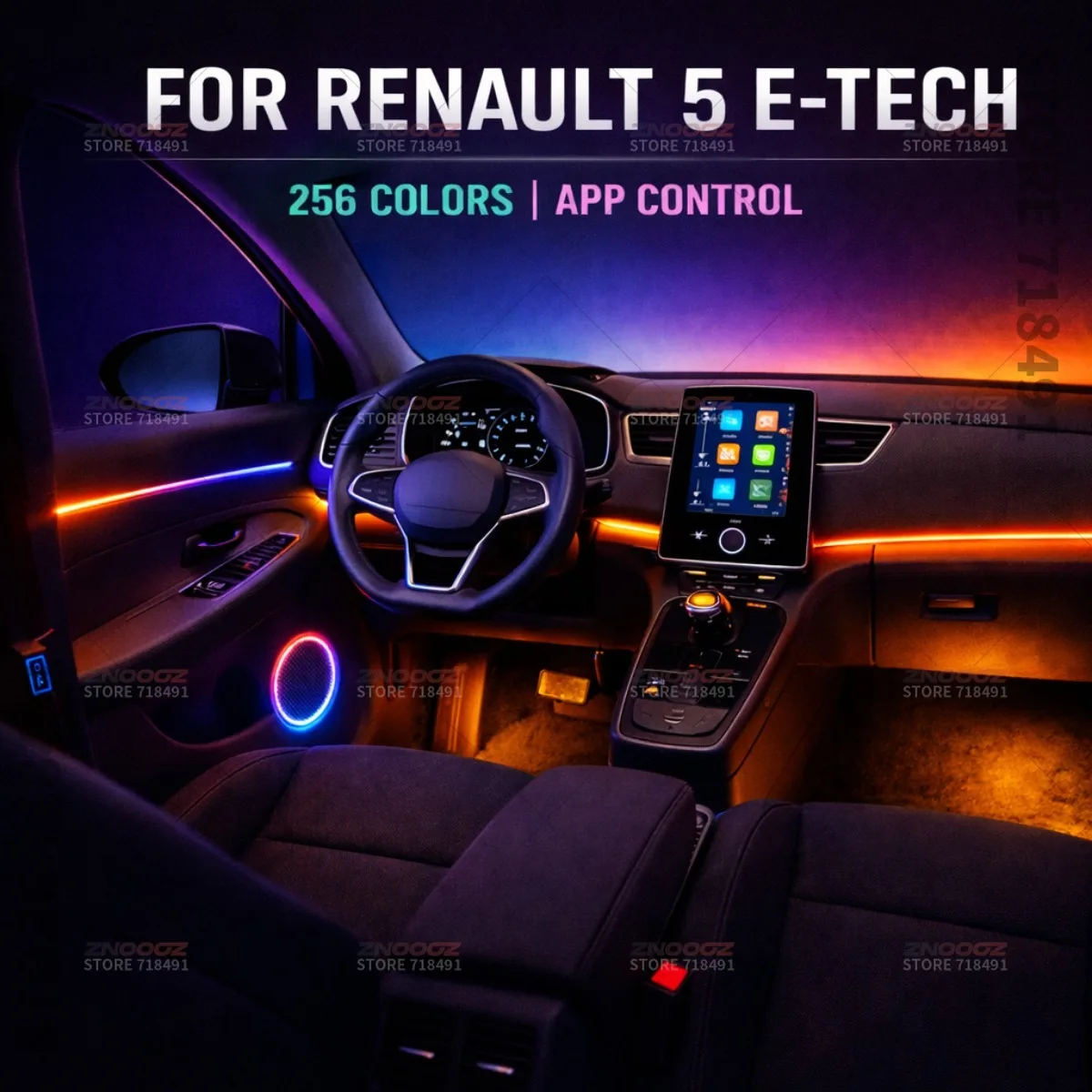 22in1 RGB Car Interior Acrylic - Tech Lighting Accessories recension och pris