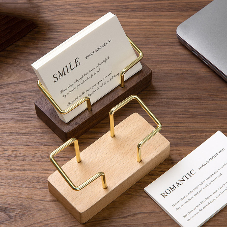 Business Card Holder Organizer - Tech Accessories For Office Desk recension och pris