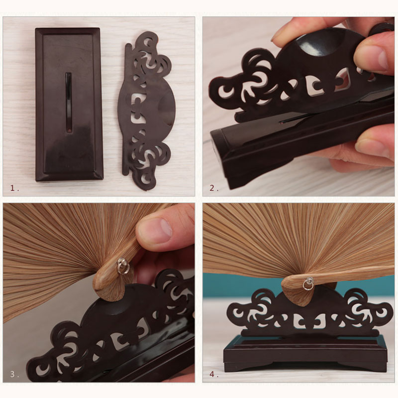 Vintage Art Style Folding Fan  - Tech Accessories For Office Desk recension och pris