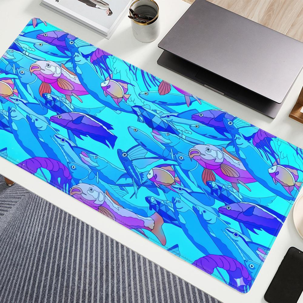 HD Printing Fish Rubber Mouse  - Tech Accessories For Office Desk recension och pris